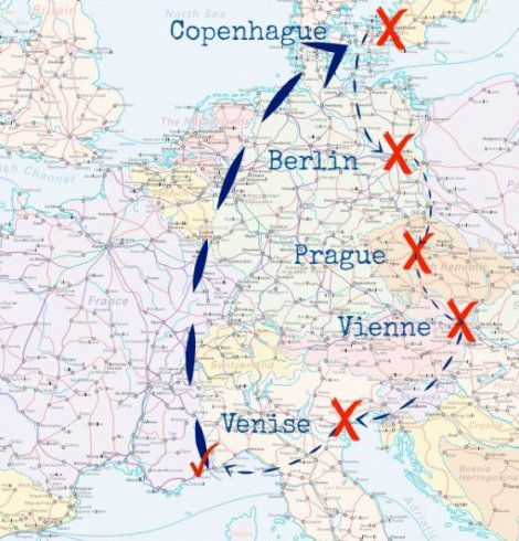 Les Préparatifs du Voyage en Europe avec InterRail : 5 villes / 10 jours