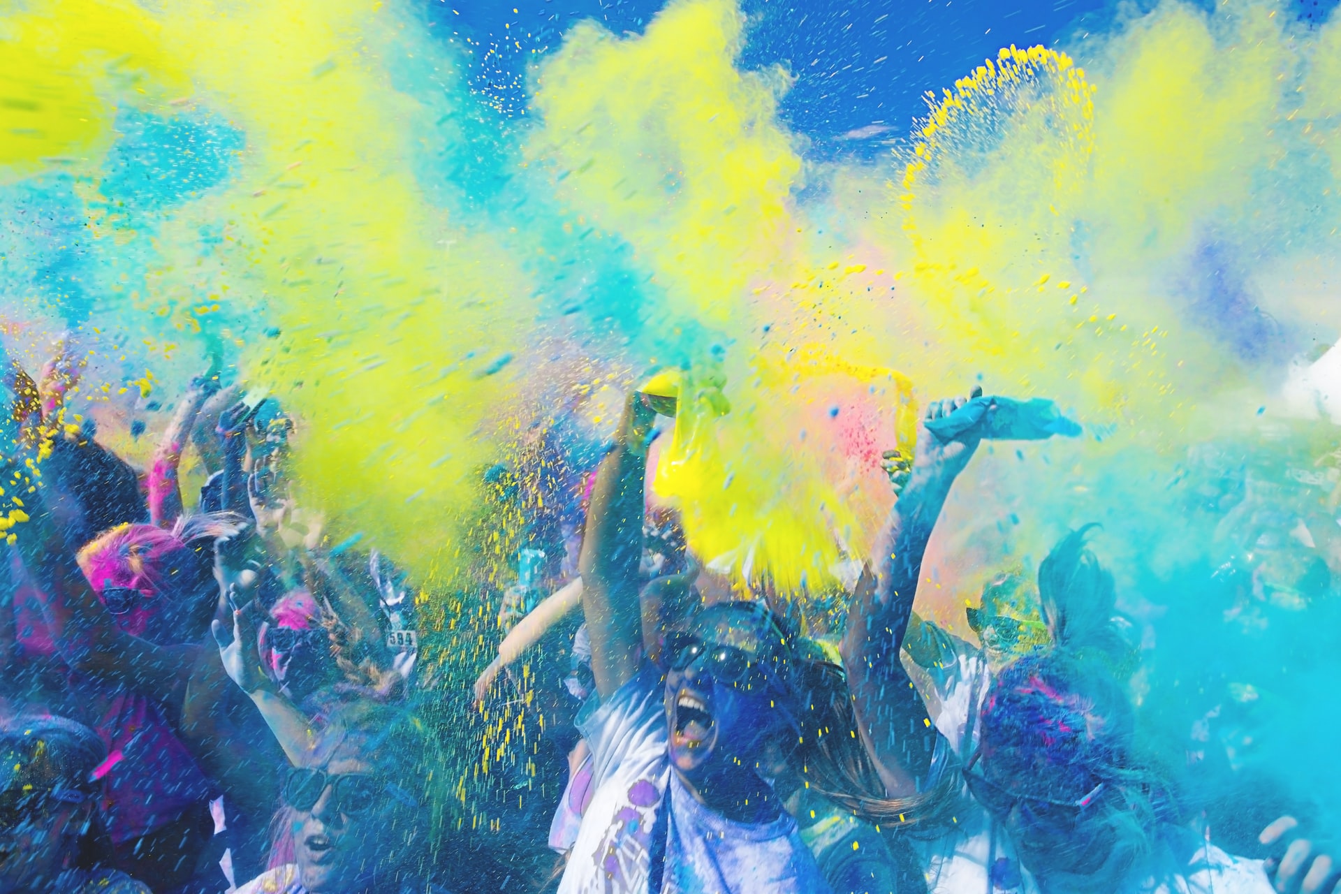 fête couleurs
